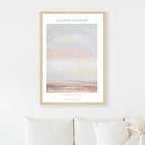 Soft Pastel Abstract Minimalist Art Poster