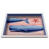 Whale Design Decorative Hand-Made Wooden Tray