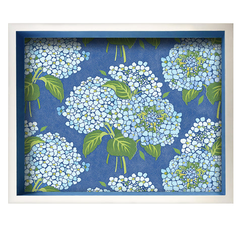 Decorative Hydrangea Flower Tray 16x20