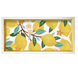 10x20 Lemons Decorative Hand-Made Wooden Tray