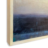 Oil and Cold Wax Abstract Seascape Painting